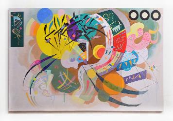 Cuadro Kandinsky Curva dominante Marcos y Cuadros