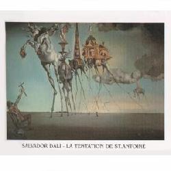 Lamina - La Tentation de St Antoine Marcos y Cuadros