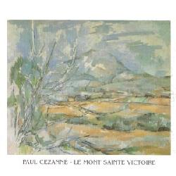 Lamina - Le Mont Sainte Victorie Enmarcado de laminas