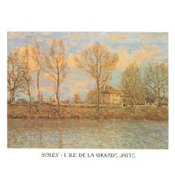 Lamina - L ille de la Grande Jatte Enmarcado de laminas