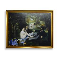 cuadro  El Almuerzo sobre la hierba,  Manet Edouard Marcos y Cuadros