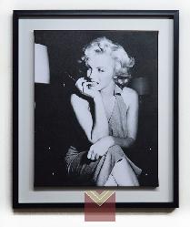 Marilyn Canvas con marco espacial Marcos y Cuadros