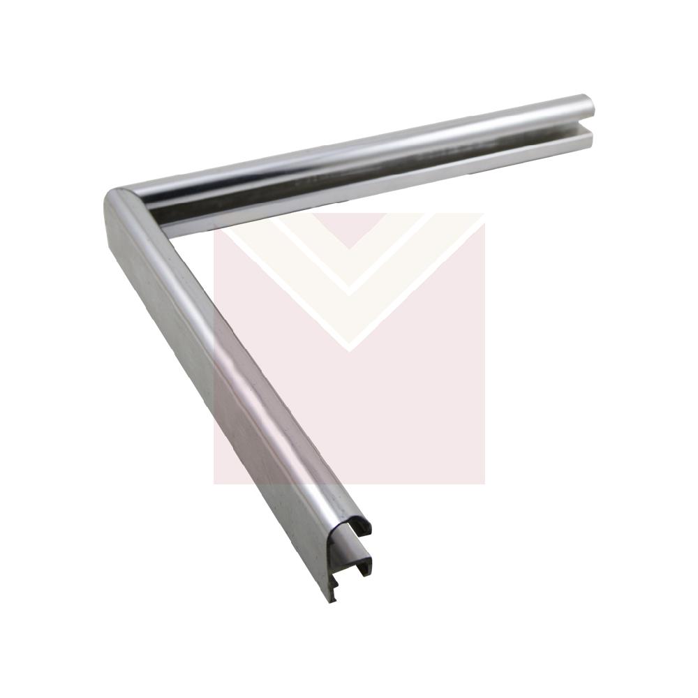 ALUMINIO PLATA brillante 15*35