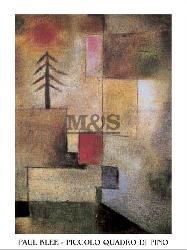 Lamina - Piccolo quadro di pino Enmarcado de laminas