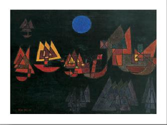 Lamina - Schiffe im dunkeln Enmarcado de cuadros