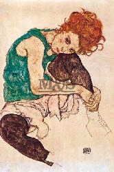 Lamina - Donna Seduta Enmarcado de cuadros