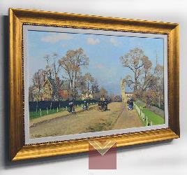 Cuadro Pissarro, La avenida, Sydenham Marcos y Cuadros