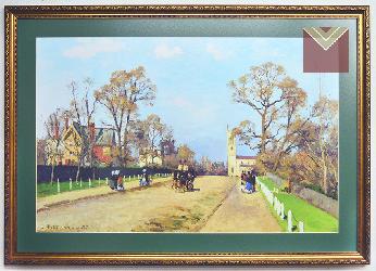 Cuadro Pissarro, La avenida, Sydenham Enmarcado de laminas