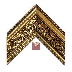 BATEA 9 CM LABRADA ORO Enmarcado de laminas
