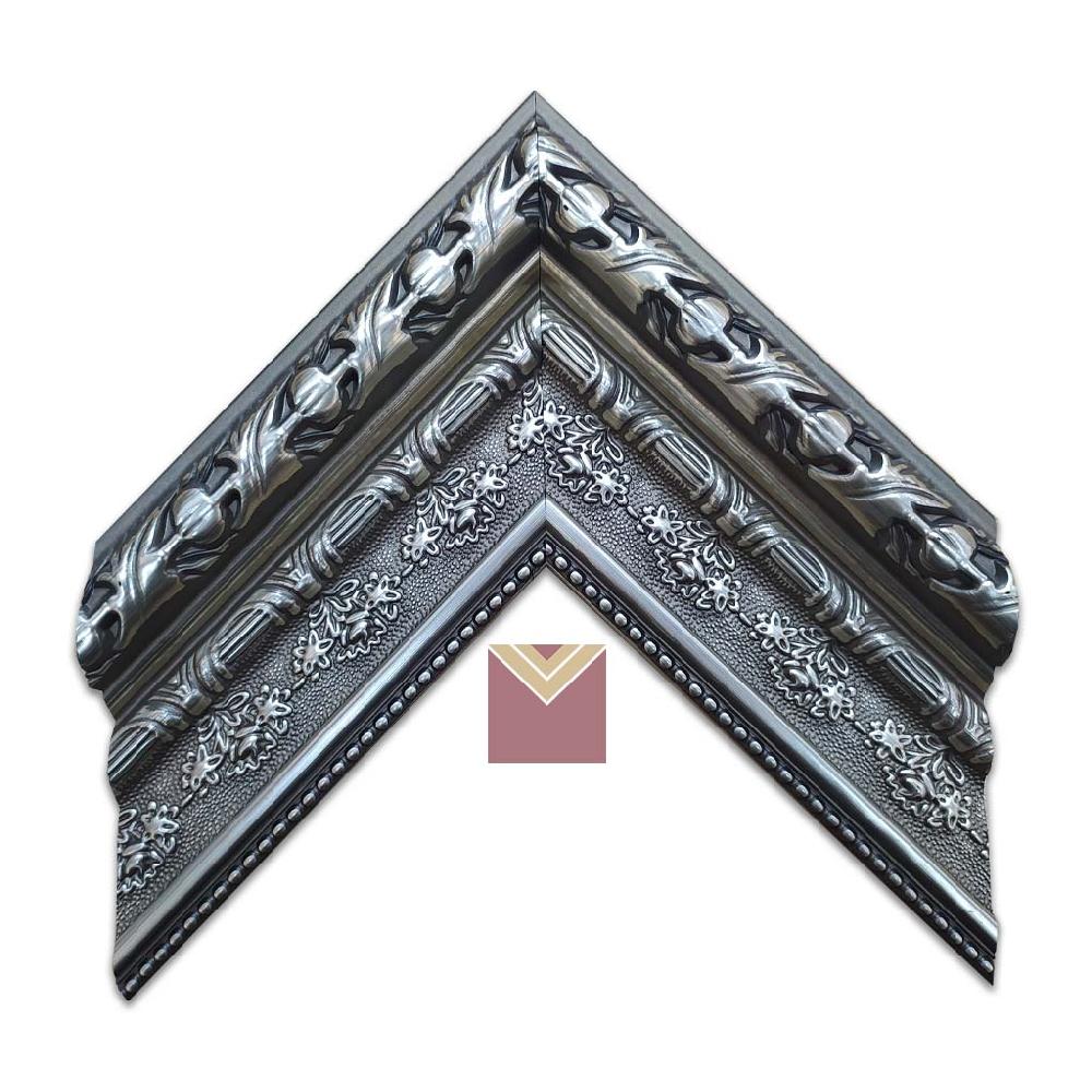 BATEA LABRADA 11 CM PLATA