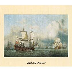English Indiaman Enmarcado de laminas