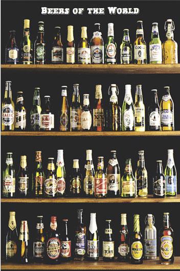 Poster - Beers of the world