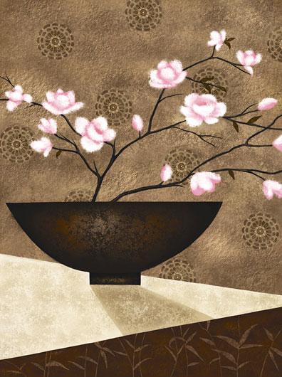 Lamina - Cherry Blossom in Bowl