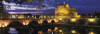 Lamina - Castel Sant Angelo at Night, Rome