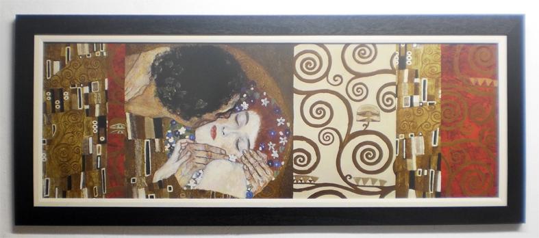 Cuadro con El Beso (deco) Klimt