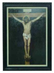 Enmarcado de lamina de Cristo Enmarcado de laminas