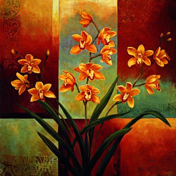 Lamina - Orange Orchid