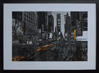CUADRO NEW YORK BYN DETALLE COLOR Enmarcado de laminas
