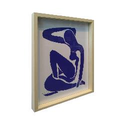 cuadro el desnudo azul Enmarcado de laminas