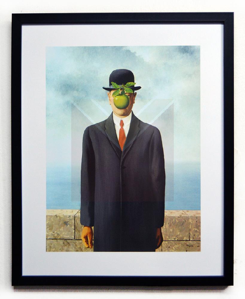 Cuadro El hijo del hombre Magritte