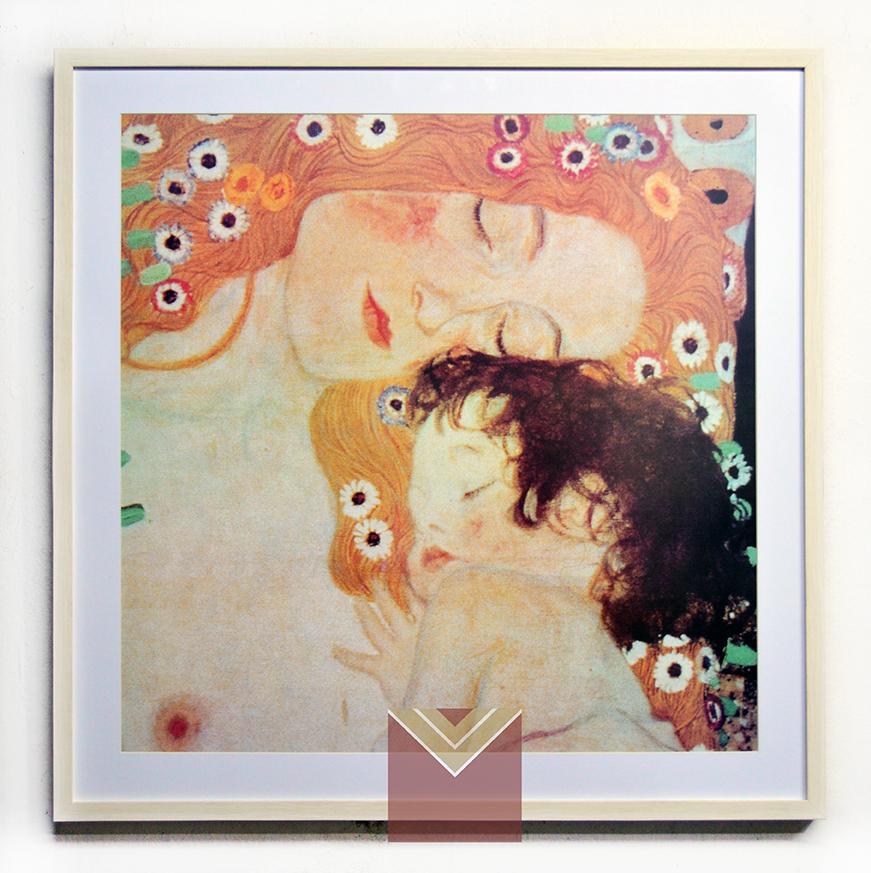 Cuadro Tres edades de la vida (detalle) Klimt