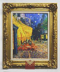 Cuadro Terraza del Cafe Van Gogh Enmarcado de cuadros