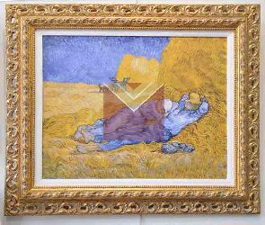 Cuadro La siesta Van Gogh Enmarcado de cuadros